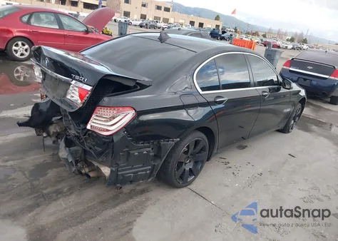 2011 BMW 750I xDrive from USA, damaged, VIN WBAKC6C59BC395000